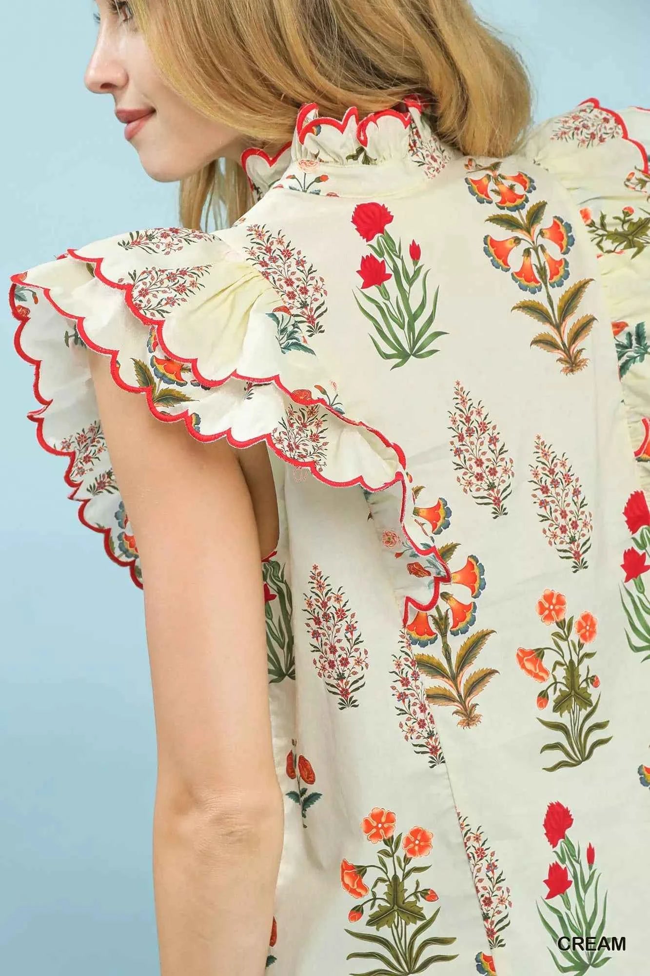 Umgee Block Floral Print Top a4fdf567-fdcf-49de-817c-ad653a5fb33e-Max-Origin