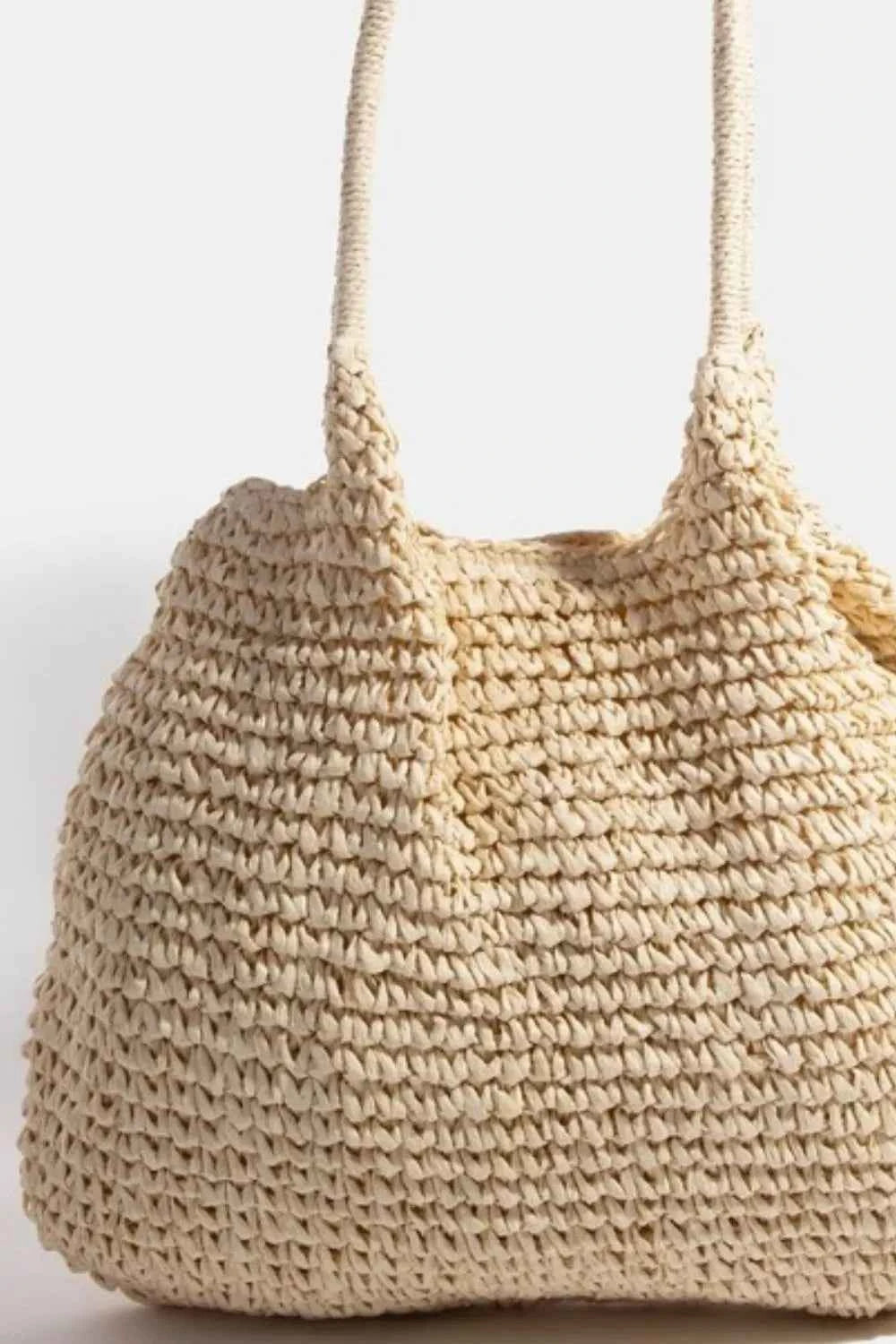 Fame Braided Long Handle Tote Bag a5043889-77c0-4eb0-a33e-62cc952b0f6b-Max-Origin