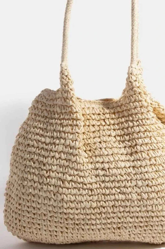 Fame Braided Long Handle Tote Bag a5043889-77c0-4eb0-a33e-62cc952b0f6b-Max-Origin