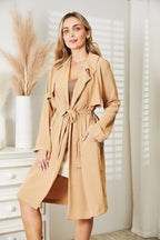 Culture Code Full Size Tied Trench Coat with Pockets a510a2b1c39c4836a0929cb066f72cef-Max