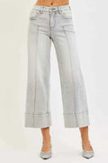 RISEN Tummy Control Mid Rise Crop Wide Pintuck Front Jeans LIGHT GREY a5126cda2eb0459289fb36ab96543a20-Max-Origin