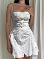 Ruched Button-Front Summer Dress a51b5bb197df4e5785dce3a1112ef6bb-Max-Origin