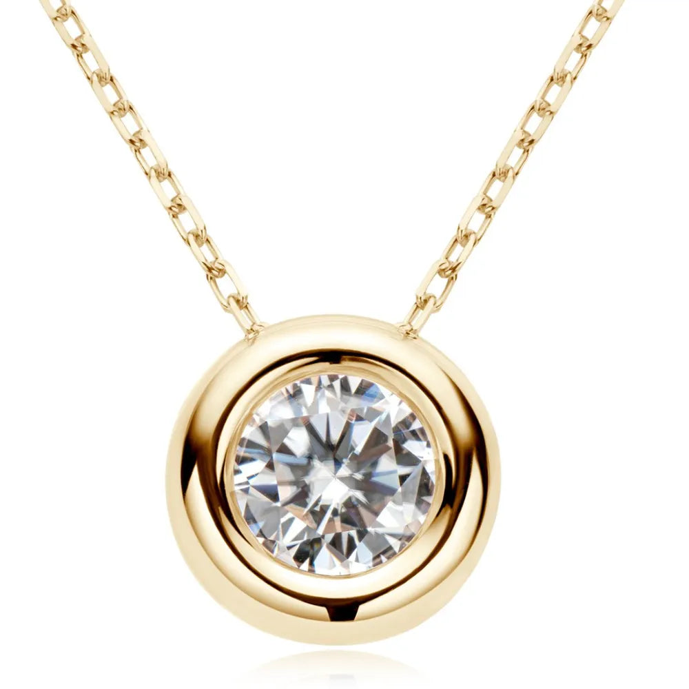 1 Carat Moissanite 925 Sterling Silver Necklace a51e064b-21d7-4e68-9c60-3e2bf1f9a78b-Max