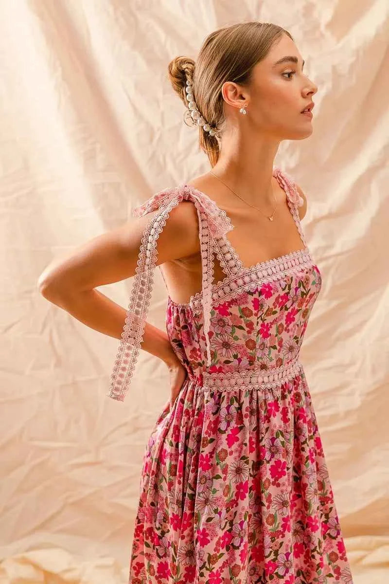 SO ME Floral Maxi Dress With Ribbon Tie Lace Strap a525d7c273eb44fd9be92a6824bef761-Max-Origin