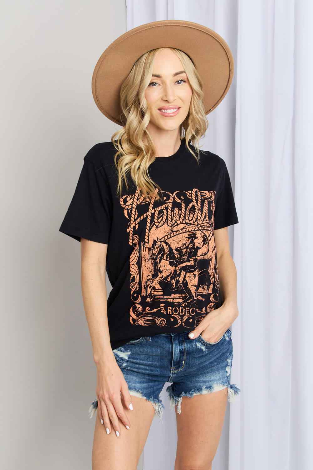 mineB Full Size Graphic Round Neck Tee a52a0f6994264ab6b042ec24fc812d14-Max