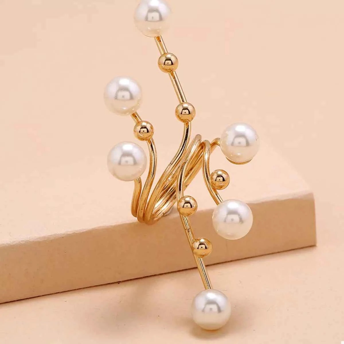 Alloy Pearl Bypass Ring a53c757f-8b3d-4934-99d0-f69454262b30-Max-Origin