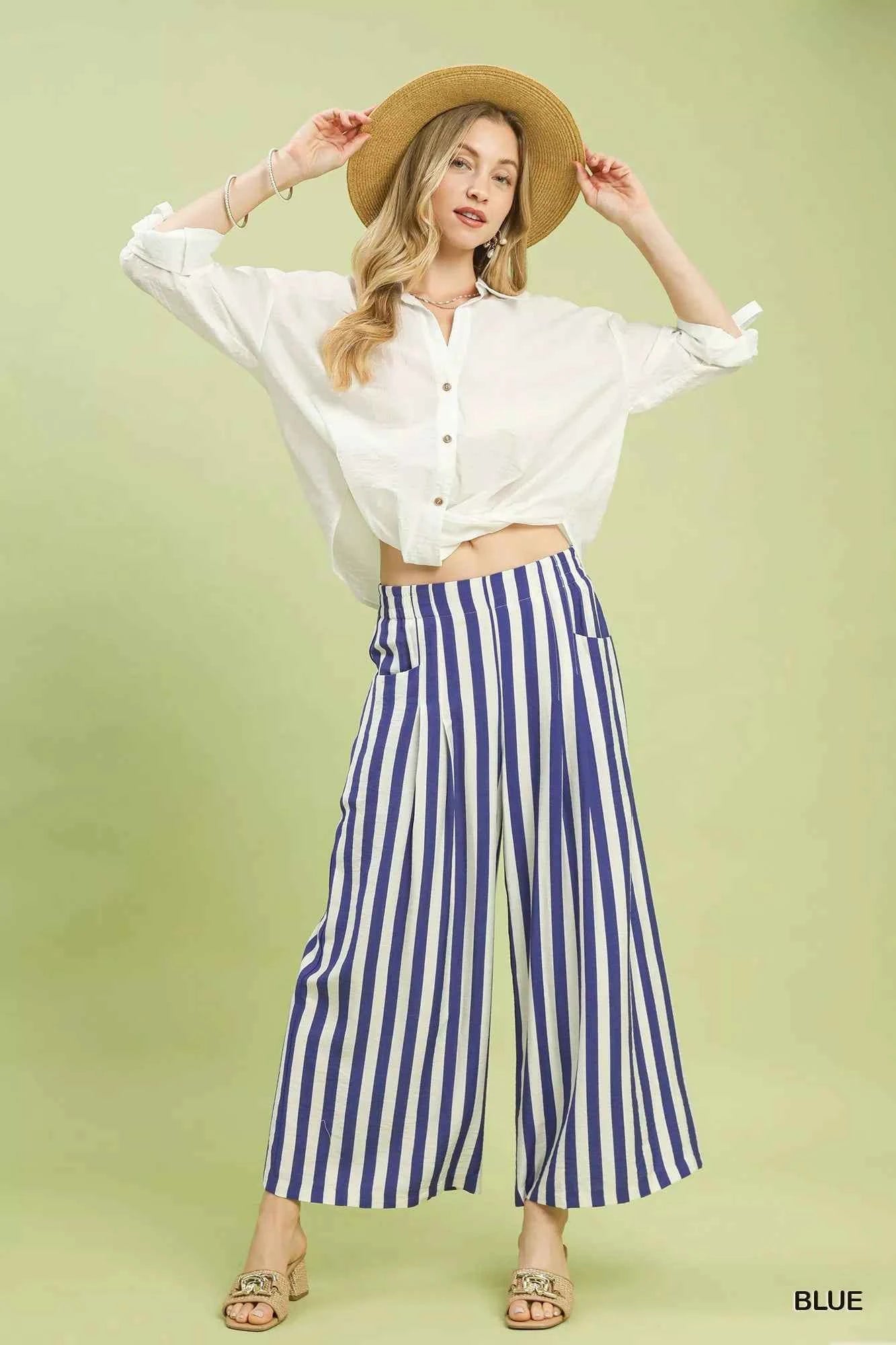 Umgee Vertical Stripe Wide Leg Pants a549d0c7-d4b0-4c0f-bd58-76b56d7f7316-Max-Origin