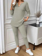 Ribbed Knit Long Sleeve Top and Pants Set a575a5f82bde47fa9f489d9f3960afc5-Max-Origin