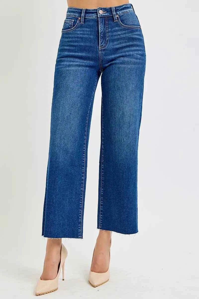 RISEN Full Size Tummy Control High Rise Wide Crop Jeans Plus Size DARK a5adc220473243289ba9e11cae8f26ab-Max-Origin