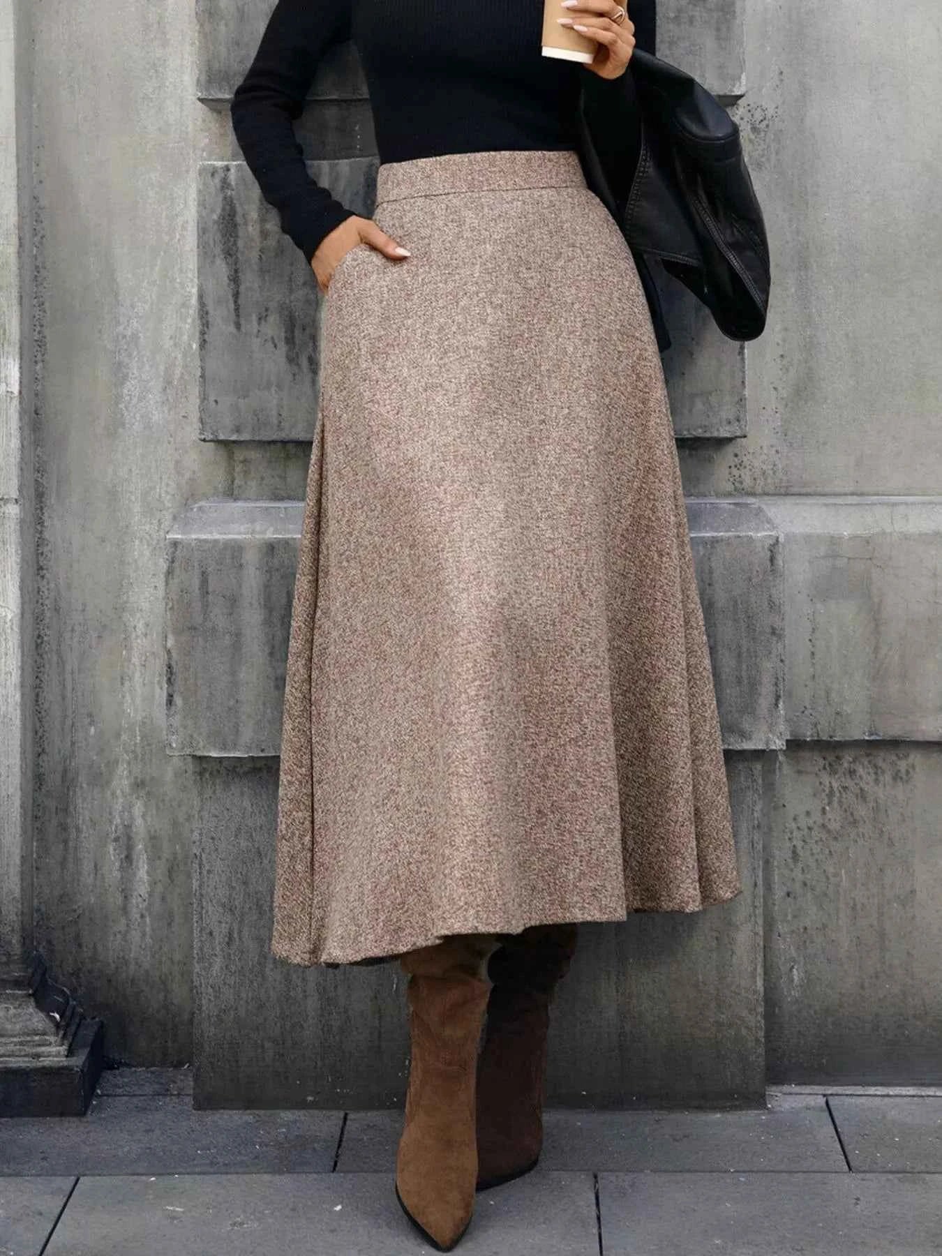 A-Line Midi Skirt a5cc338b-bd49-4d85-ba53-1d6568a007ac-Max-Origin