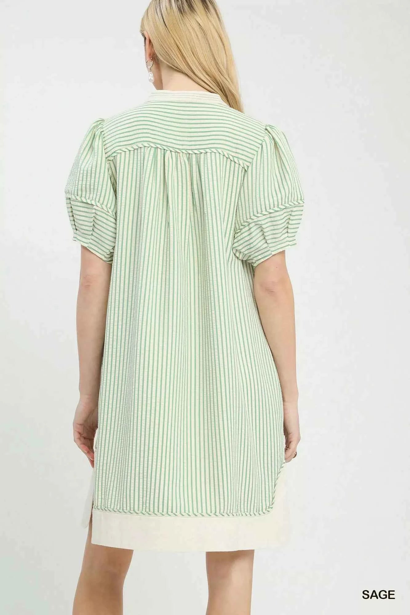 Umgee Pinstripe Shift Dress with Contrast Trim a61ef4e4-5e95-4b9c-9044-4c64d4ecd441-Max-Origin