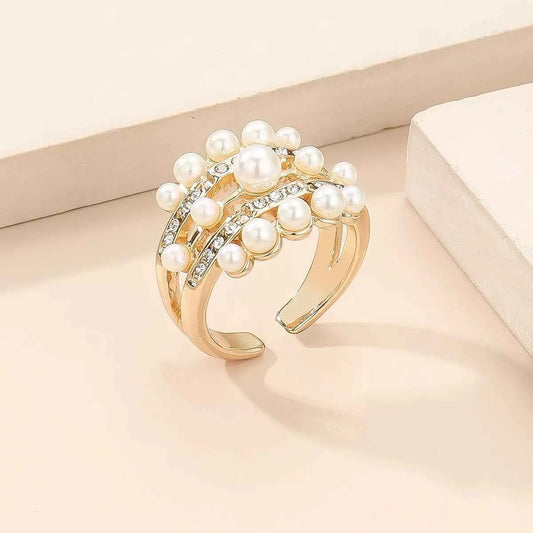 Pearl 18K Gold-Plated Open Ring a63231af-0342-405d-a84c-082fced718a6-Max-Origin