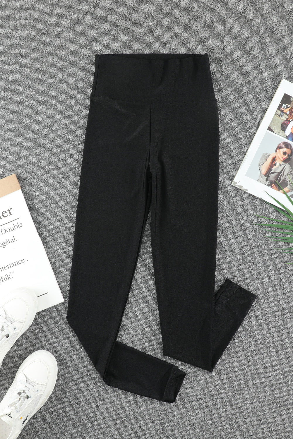 Black Waist Cincher High Rise Tight Leggings a6a0ab416cb7b20f