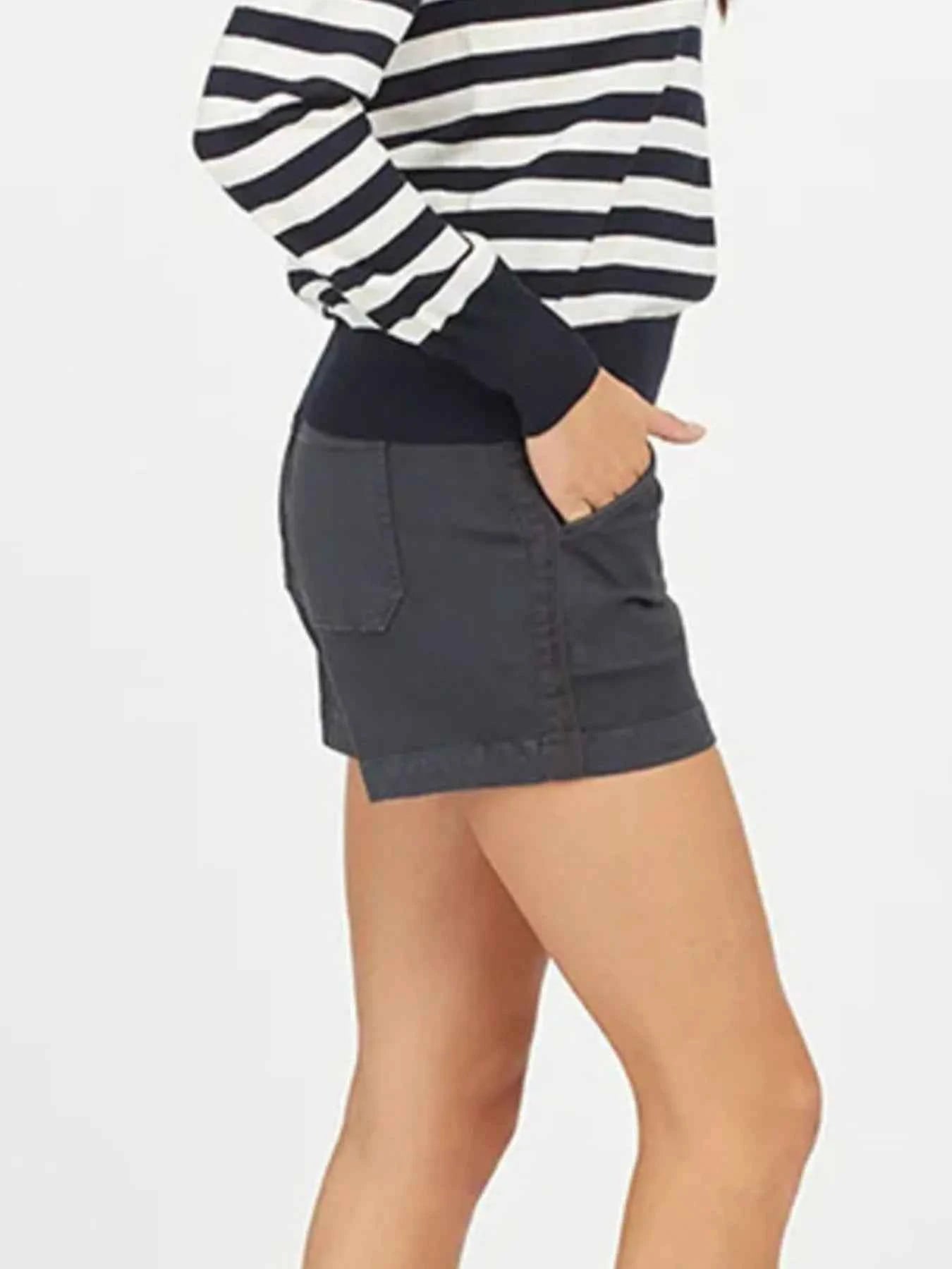 Full Size Vintage Washed Denim Shorts with Pockets Plus Size a6b40168-c39d-46f2-92de-e9227b282a5c-Max-Origin
