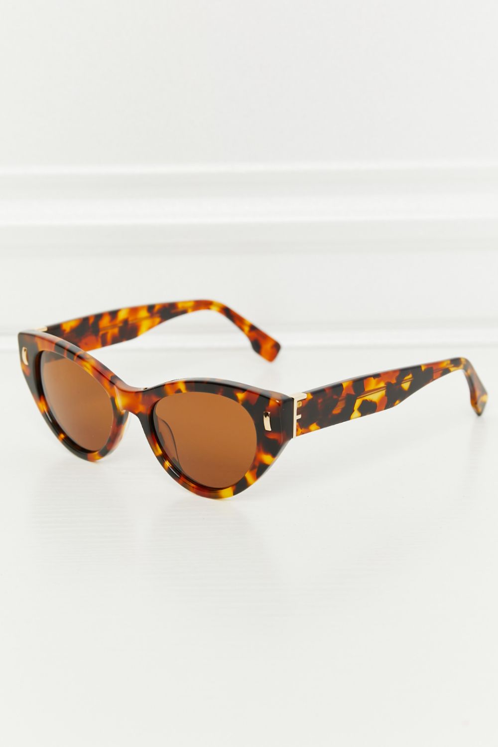 Tortoiseshell Acetate Frame Sunglasses Tangerine One Size a6be9e011a5c4a47bc767e9c764ab424-Max