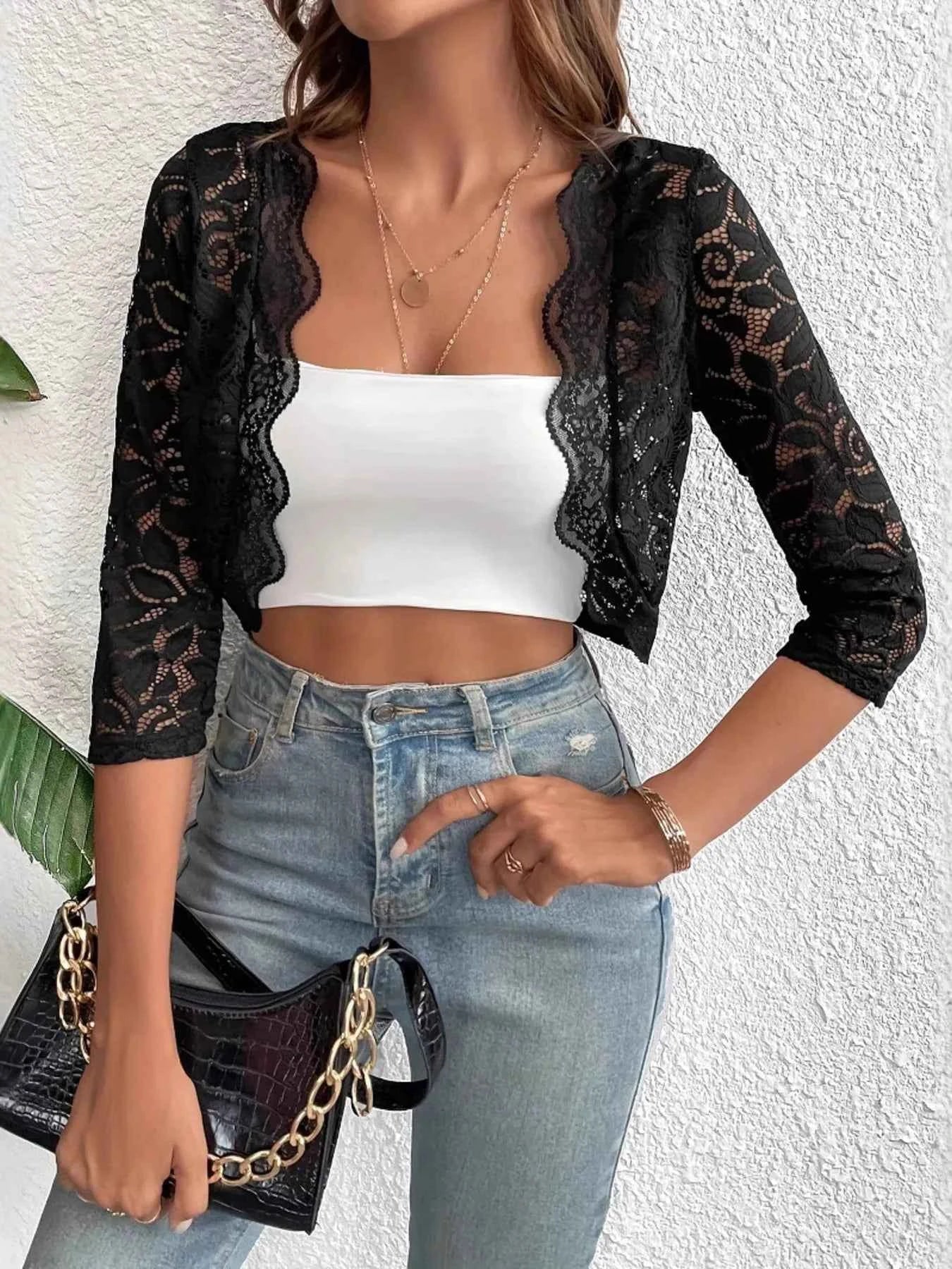 Open Front Lace Cardigan a6eba0a172764b0183da89f355d8505d-Max-Origin