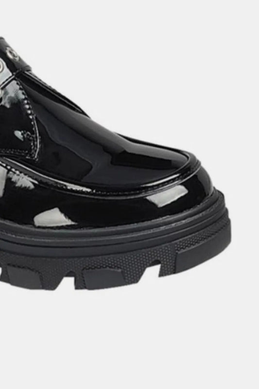 Forever Link Buckled Platform Lug Sole Loafers a71431b1-f3c7-46b5-84fa-5782c2b00af1-Max