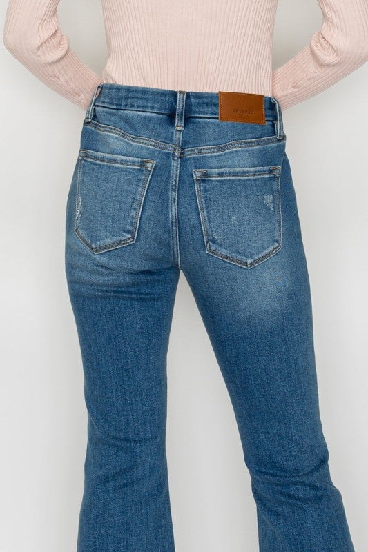 At1018flmt - eco friendly corset crop flare jeans a7406caf-e233-46fb-a047-f560dfd3ff80