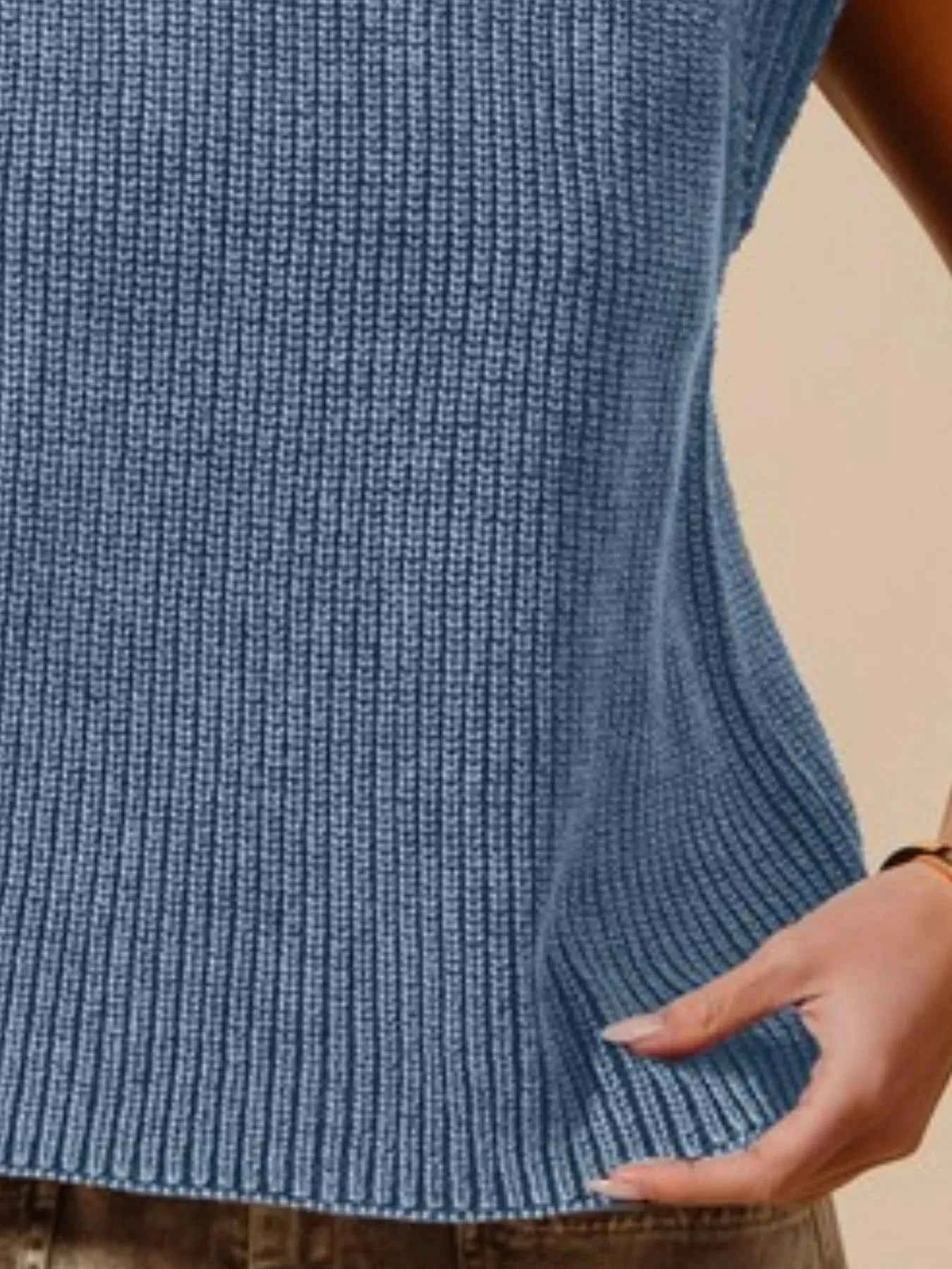 SO ME Mineral Washed Raglan Sleeveless Sweater Top a761970e-3f27-44f2-b0a8-c9bc2d9b9ea8-Max-Origin