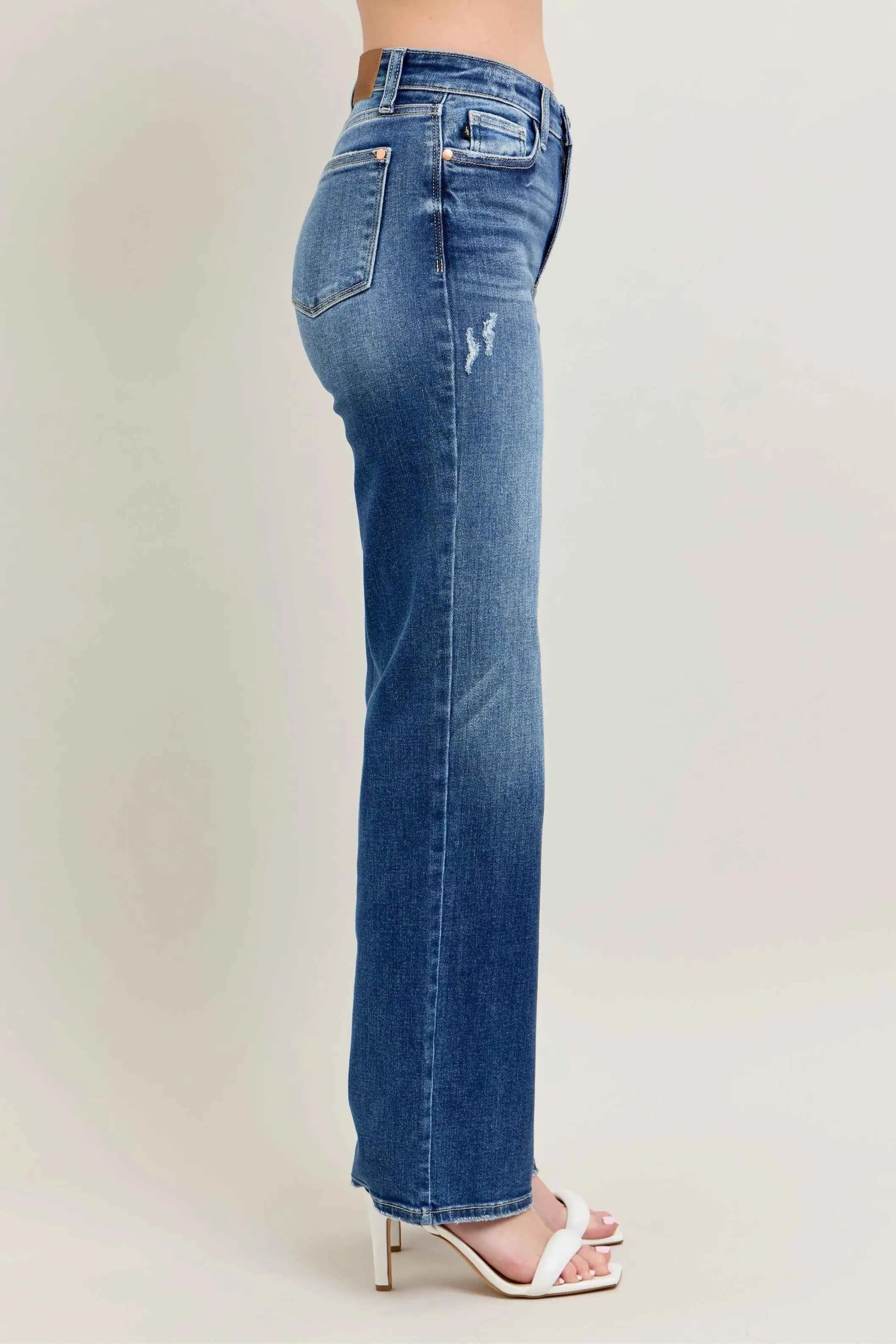 Judy Blue Full Size High Waist 90's Straight Leg Jeans Plus Size a7a488a281c54c0dbabaae5557a8de7e-Max-Origin