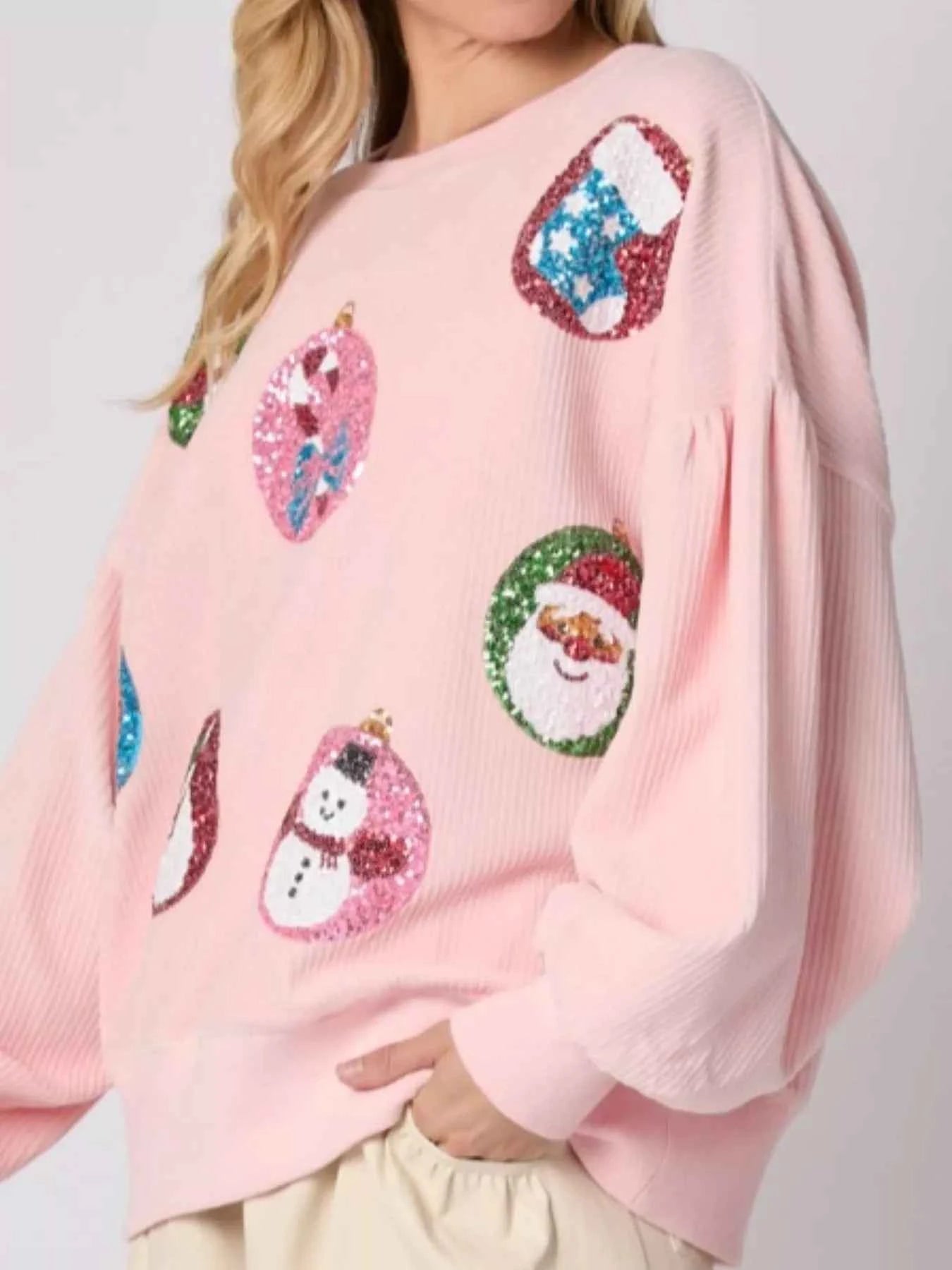Christmas Sequin Embellished Sweatshirt a7c73914-5afd-41a1-b26f-d86332a8818a-Max-Origin
