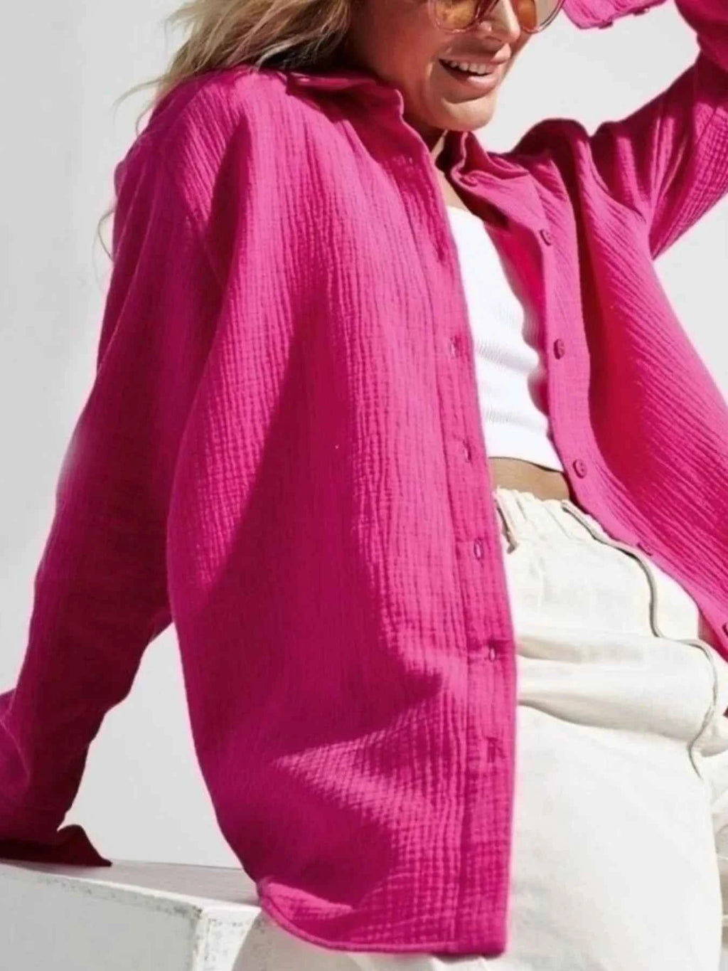 Button Up Long Sleeve Texture Shirt a8260bc6-20d9-405f-95de-3e0d441e92d0-Max-Origin