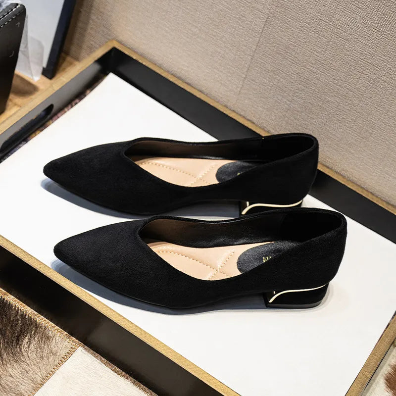Point Toe Block Heels Slip-Ons a82c8b5f-cbaa-4b27-ae7f-35605ef522b3-Max