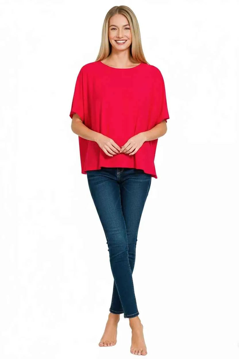 Zenana Round Neck Short Sleeve T-Shirt a893efb9-e934-4490-b13f-9dc04c5314e9-Max-Origin