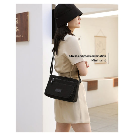 Foreign Trade Women's Bags 2026 New Trendy Shoulder Bag Waterproof Nylon Bag Multi-Layer Crossbody Bag Korean Style Versatile Backpack a90815a4-f9e4-4493-ab34-4658ed93bc4f