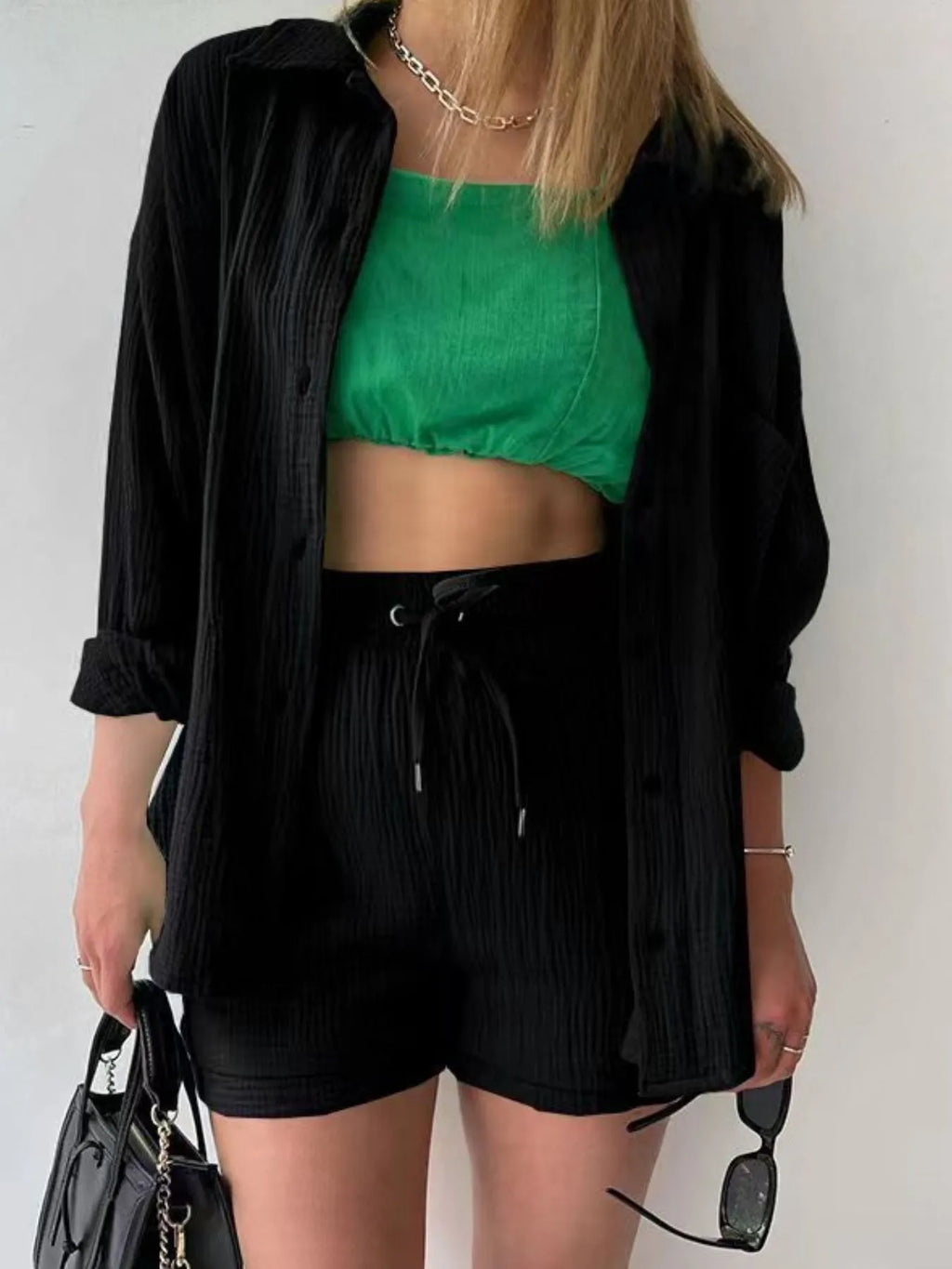 Textured Button Up Shirt and Shorts Set a91bc51f-5c25-45f5-ab16-fc7ae65de06a-Max-Origin