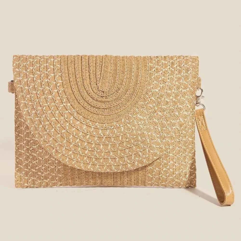 Fame Tight Woven Envelope Clutch Bag a92cc9852f8a4b1fae9344c1d50e436a-Max-Origin