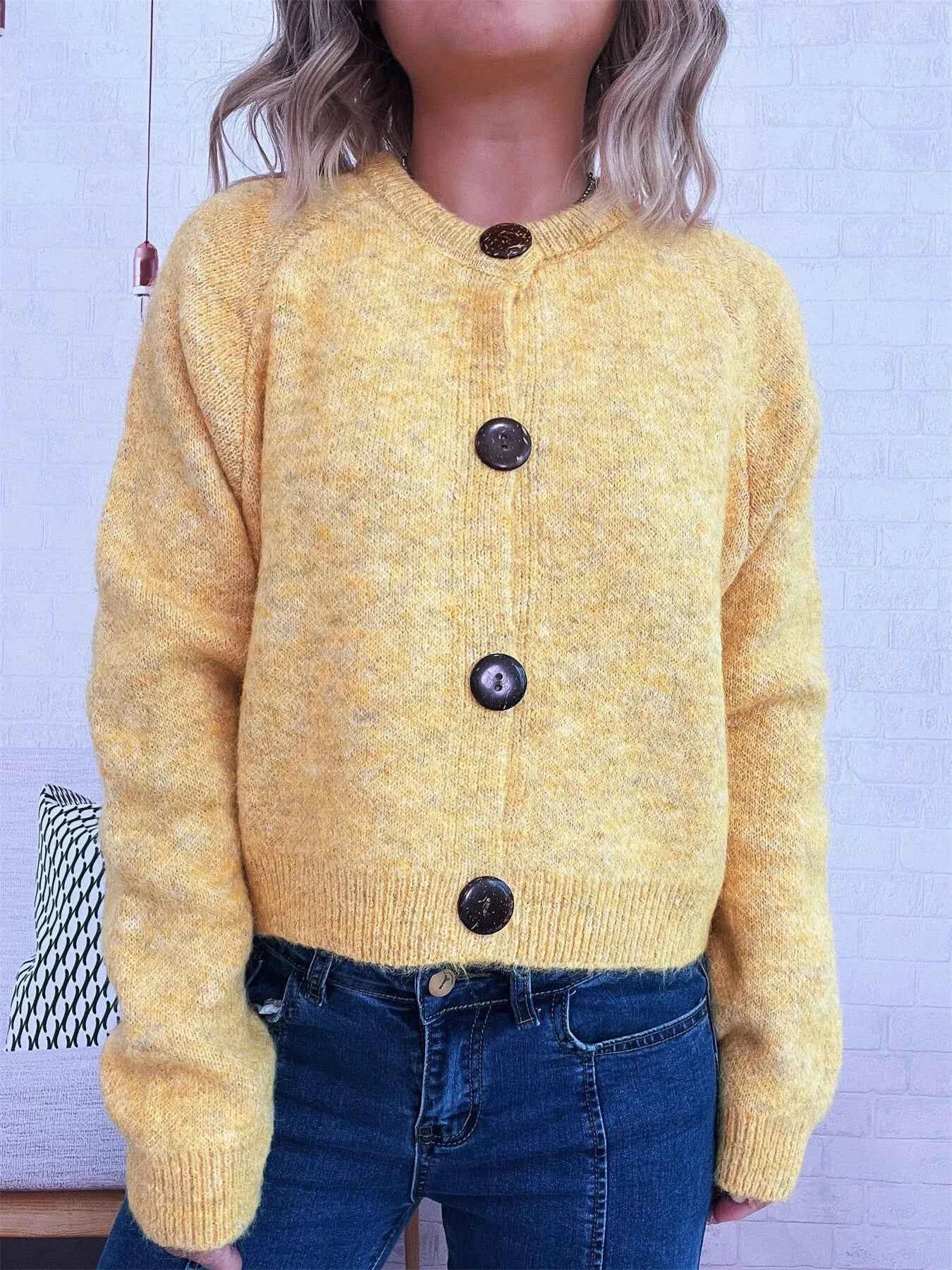 Button-Up Raglan Sleeve Cardigan a955d085967b48cd9fd408c27a037eda-Max-Origin