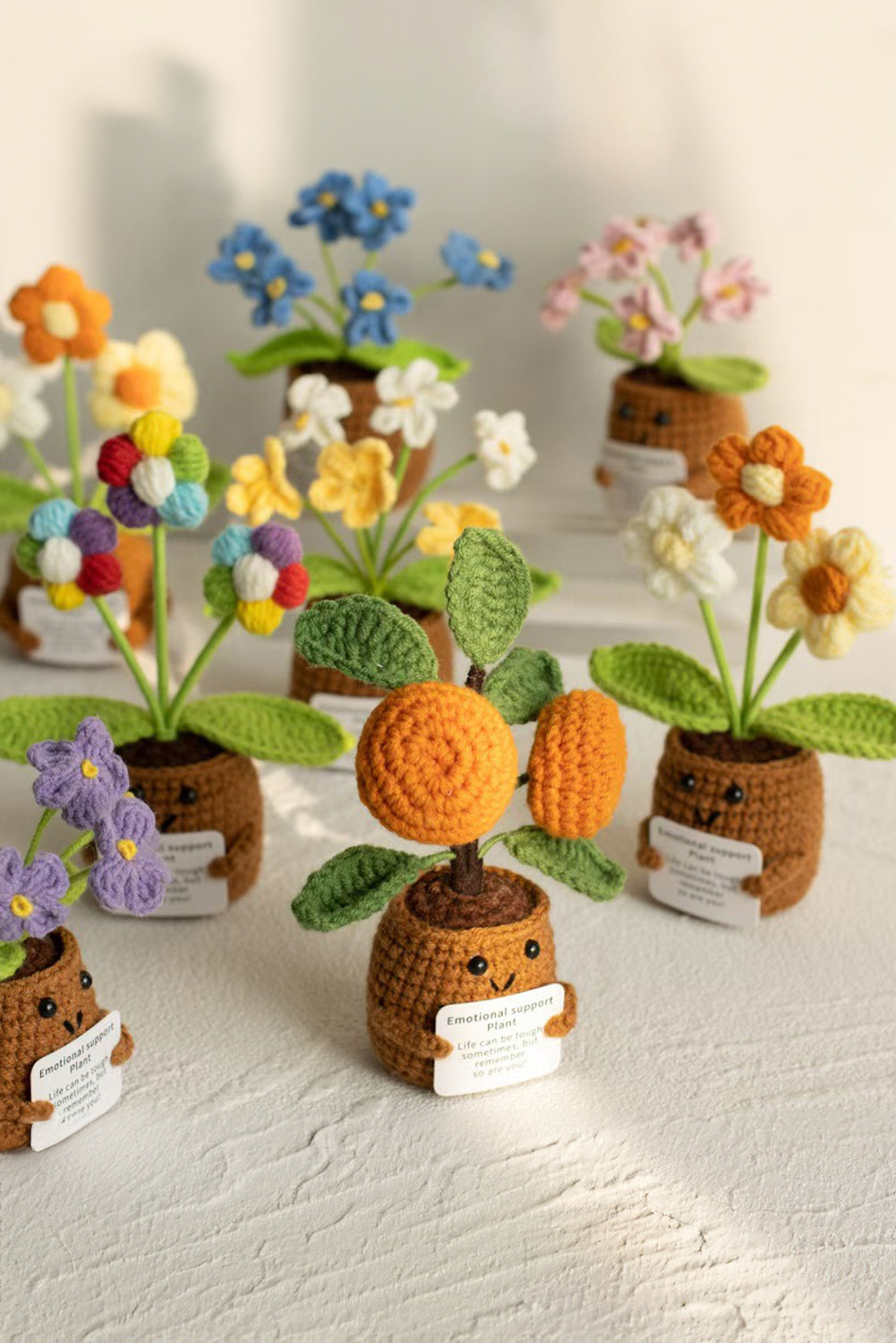 Ginger Cute Gift Crochet Sunflower Pot a968d64b231d4126