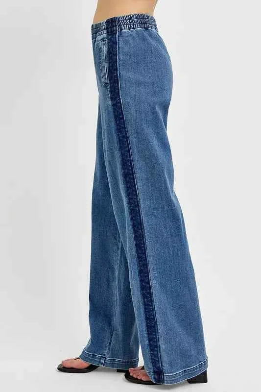 Full Size Elastic Waist Wide Leg Jeans Plus Size a9857eb5-201f-41f9-a4ff-afa6bae9d8ef-Max