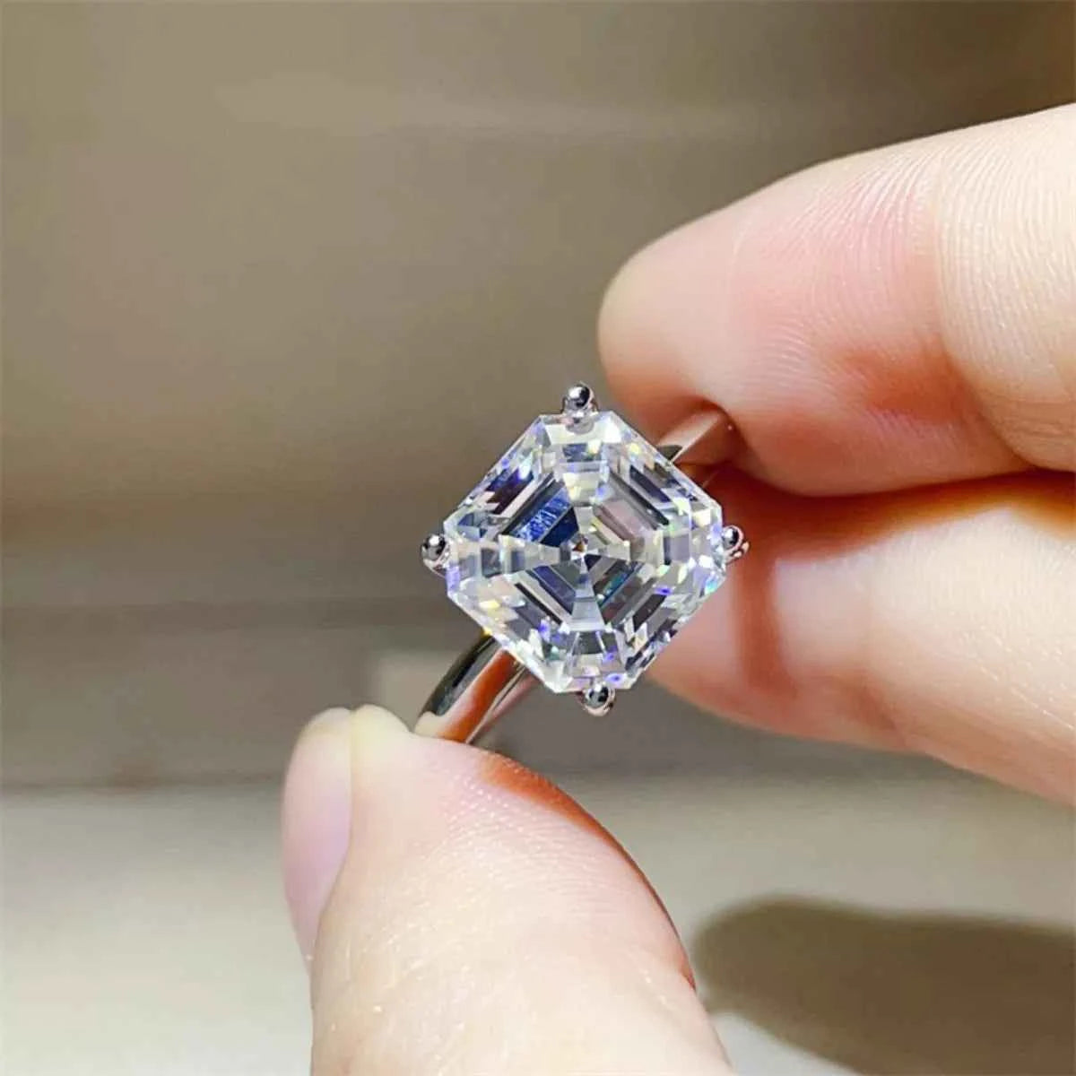 5 Carat Moissanite 925 Sterling Silver Ring a99a024e-89a1-443e-9cdc-5235ff6da4bc-Max-Origin