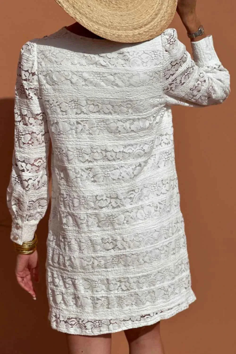 Lace Long Sleeve Mini Dress a9b65371-775f-4fb2-ad93-f1f47999e013-Max-Origin