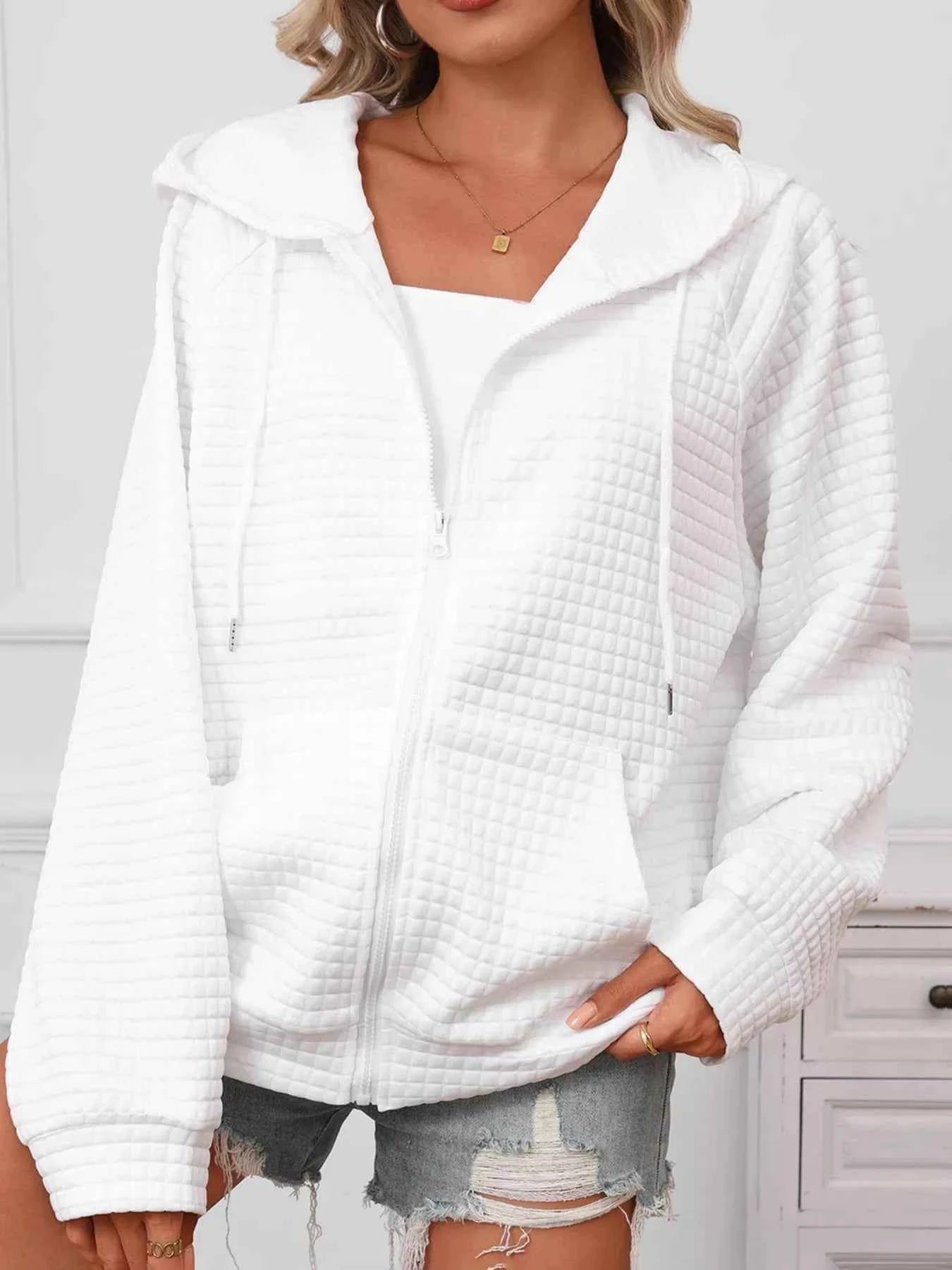 Full Size Textured Quilted Zip-Up Hooded Jacket Plus Size aa10ec042e7740dfa45ab535913d68b8-Max-Origin