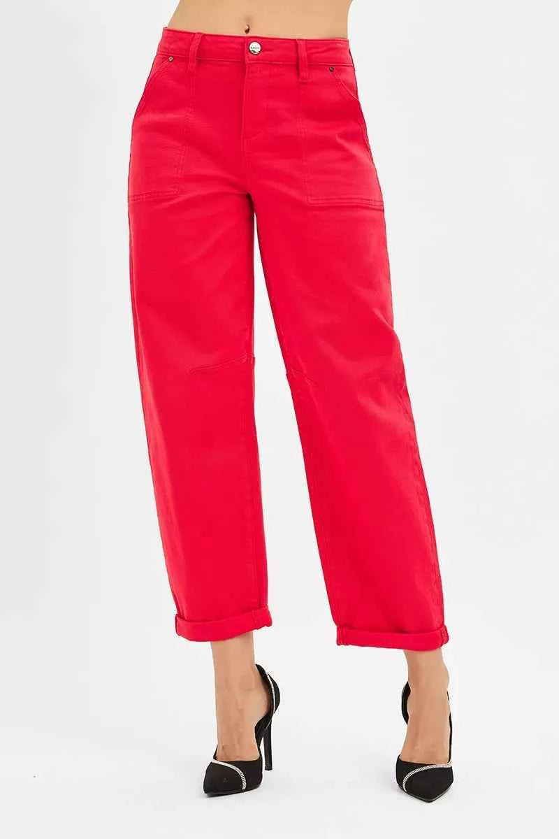 RISEN High Rise Ankle Cuffed Barrel Pants aa1641fb-692d-44e4-bb60-e71c4dc5ec52-Max-Origin