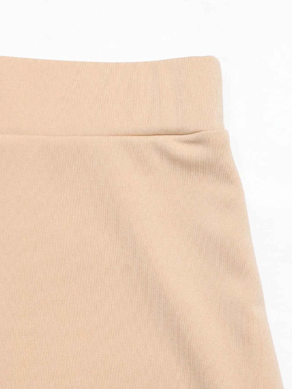 Layered Midi Skirt with Contrast Hem Detail aa68cad4c3c544489e393f64c1bbb99b-Max-Origin
