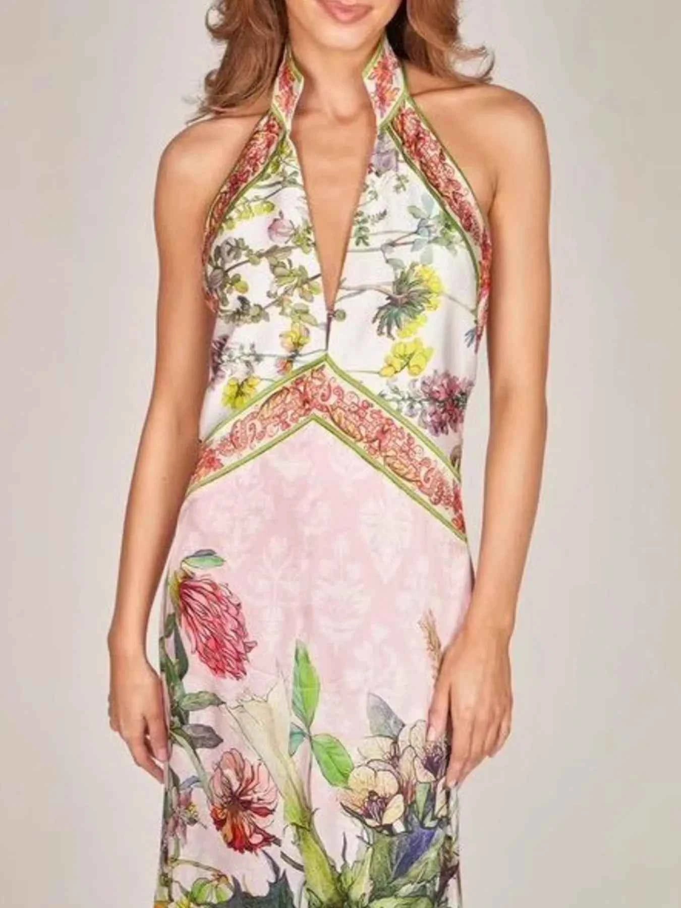 Printed Halter Neck Backless Maxi Dress Color aa6d7371-370e-41c9-a95f-2c50c94ec0cf-Max-Origin