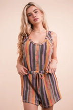 VERY J Crochet Multi Color Striped Casual Summer Romper aa85093fd6054b31919945f3b143f526-Max-Origin