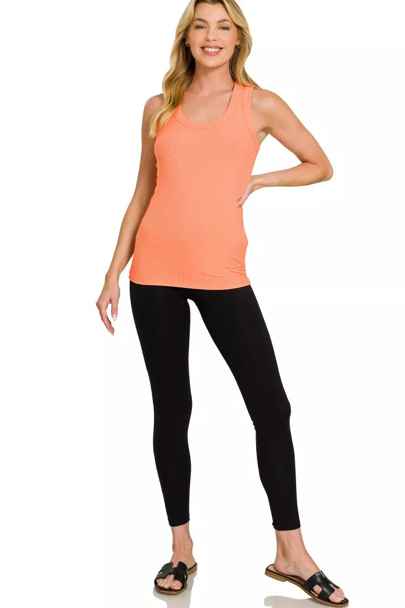 Zenana Ribbed Scoop Neck Tank Top aaeb8271402249da9e5bfe32c8413f2f-Max-Origin