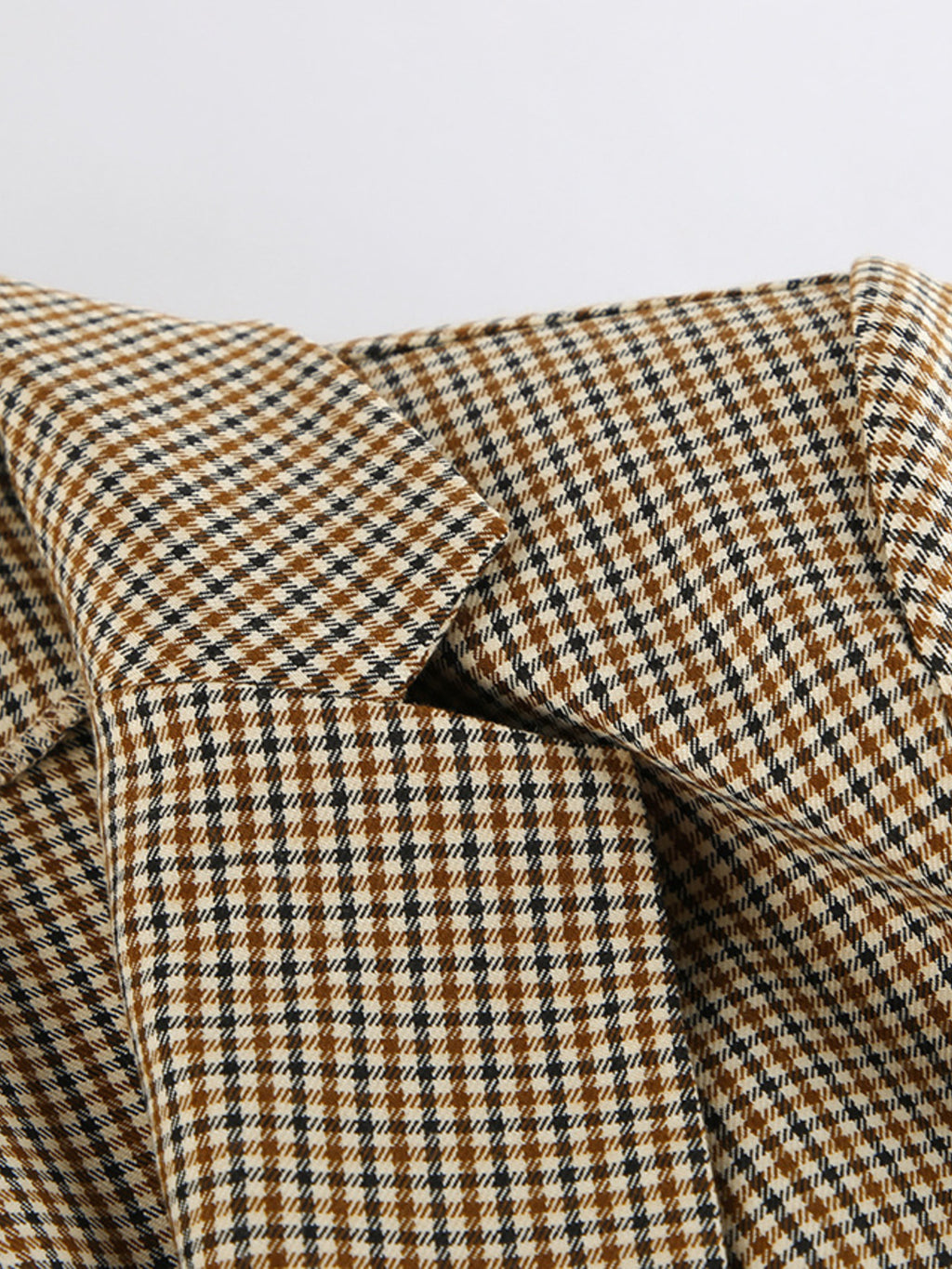 Lapel Collar Long Sleeve Cropped Blazer ab17b4503c8044d1818f742332ef7356-Max