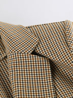 Lapel Collar Long Sleeve Cropped Blazer ab17b4503c8044d1818f742332ef7356-Max