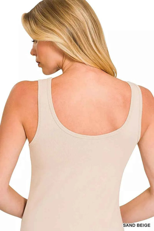 Double Scoop American Flag Embroidered Tank Top ab18cadf7d56427b80d94d7c4b3de197-Max-Origin