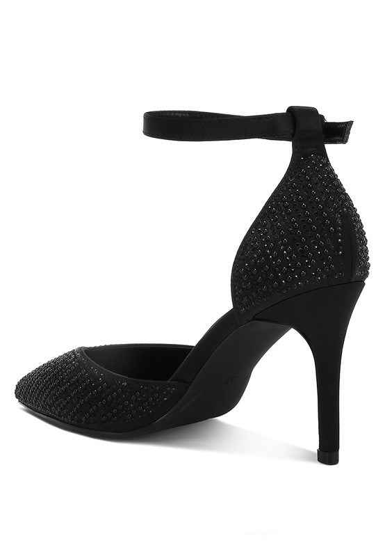 Wanda Pearls & Sequins Embellished Sandals ab2a95d0-d5ac-4b29-a514-c1ec1cad334d