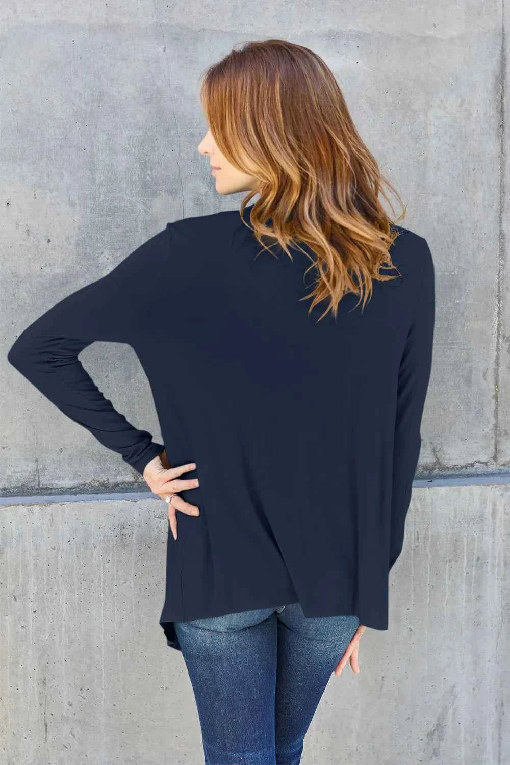 Basic Bae Full Size Open Front Long Sleeve Cardigan ab306194-7274-4b2e-887b-7c3694a0add6-Max