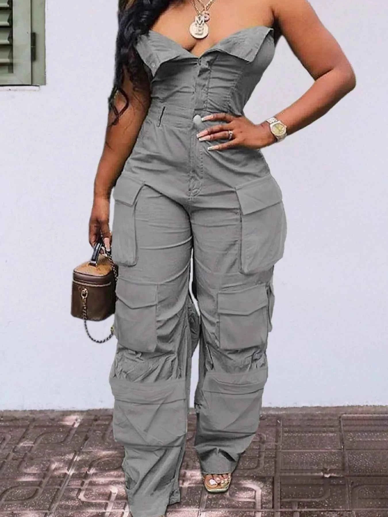 Tube Snap Down Cargo Jumpsuit ab40b565-234e-4f09-a32c-e6d6de3d75a0-Max-Origin