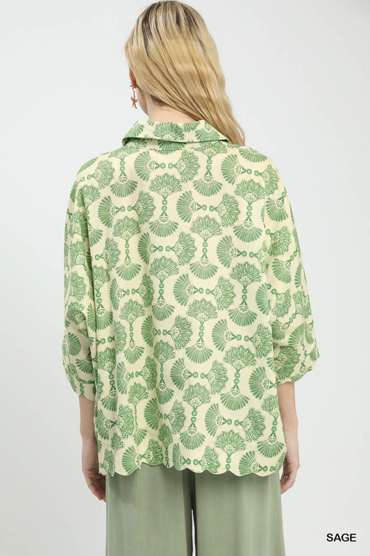 Printed Button Down Shirt ab485ab3-0140-4540-889a-7f5114de8084-Max