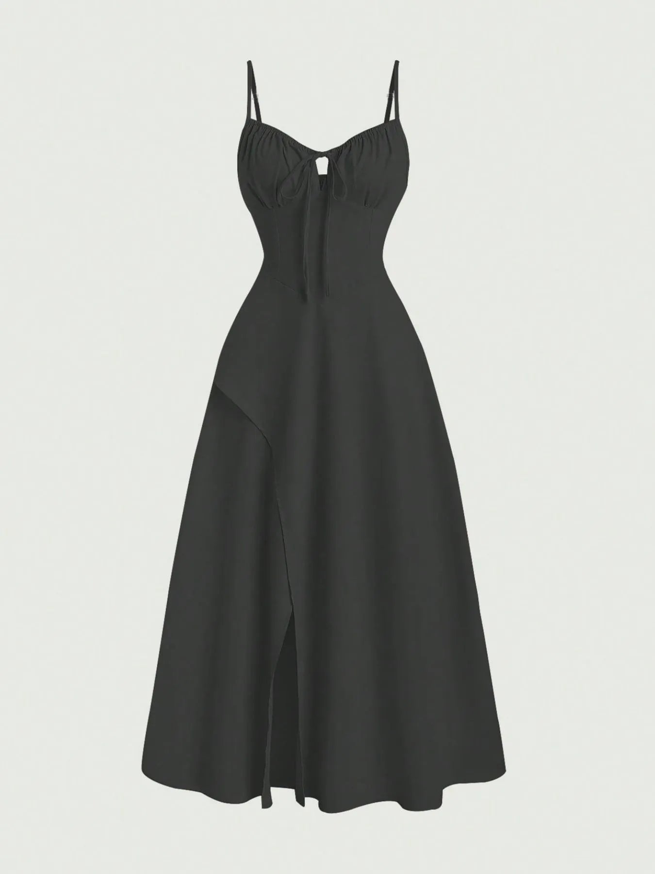 Smocked Tied Front Cami Dress ab87fc1a-4d36-4dcc-9b5a-964e48aa3a2d-Max-Origin